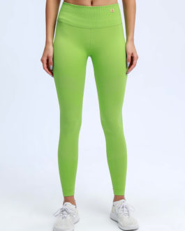 Coral leggings, Lime