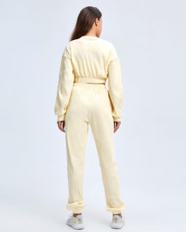 GGL Cozy sweatpants, cream