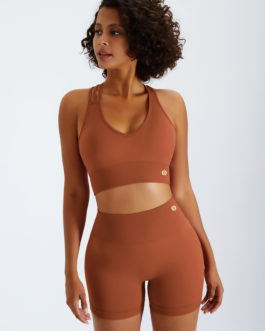 GGL Sport bra, safir brown