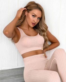 Capone sport bra, light pink